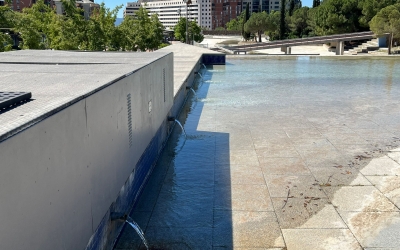 Torna a omplir-se el llac del Parc Catalunya